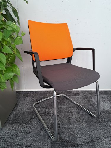 Jednací židle Swing up - SU233 orange (Sedus)
